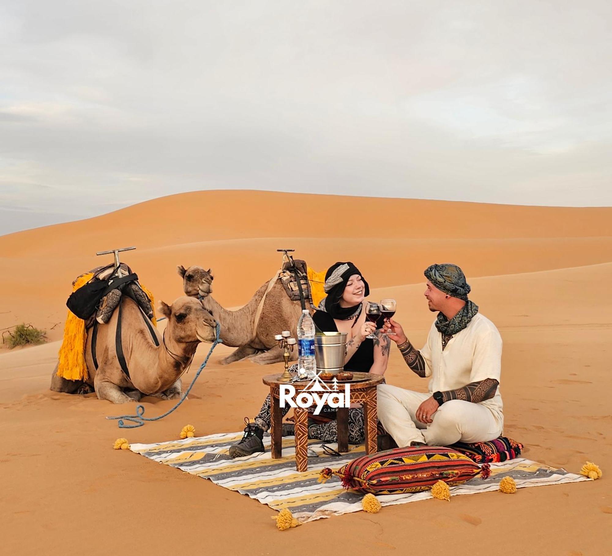Royal Sands Camp Merzouga Exterior foto